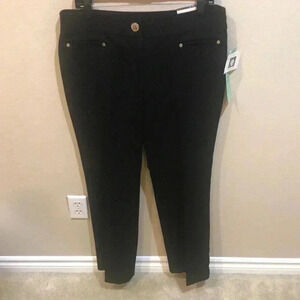 Anne Klein Black Trouser Pants